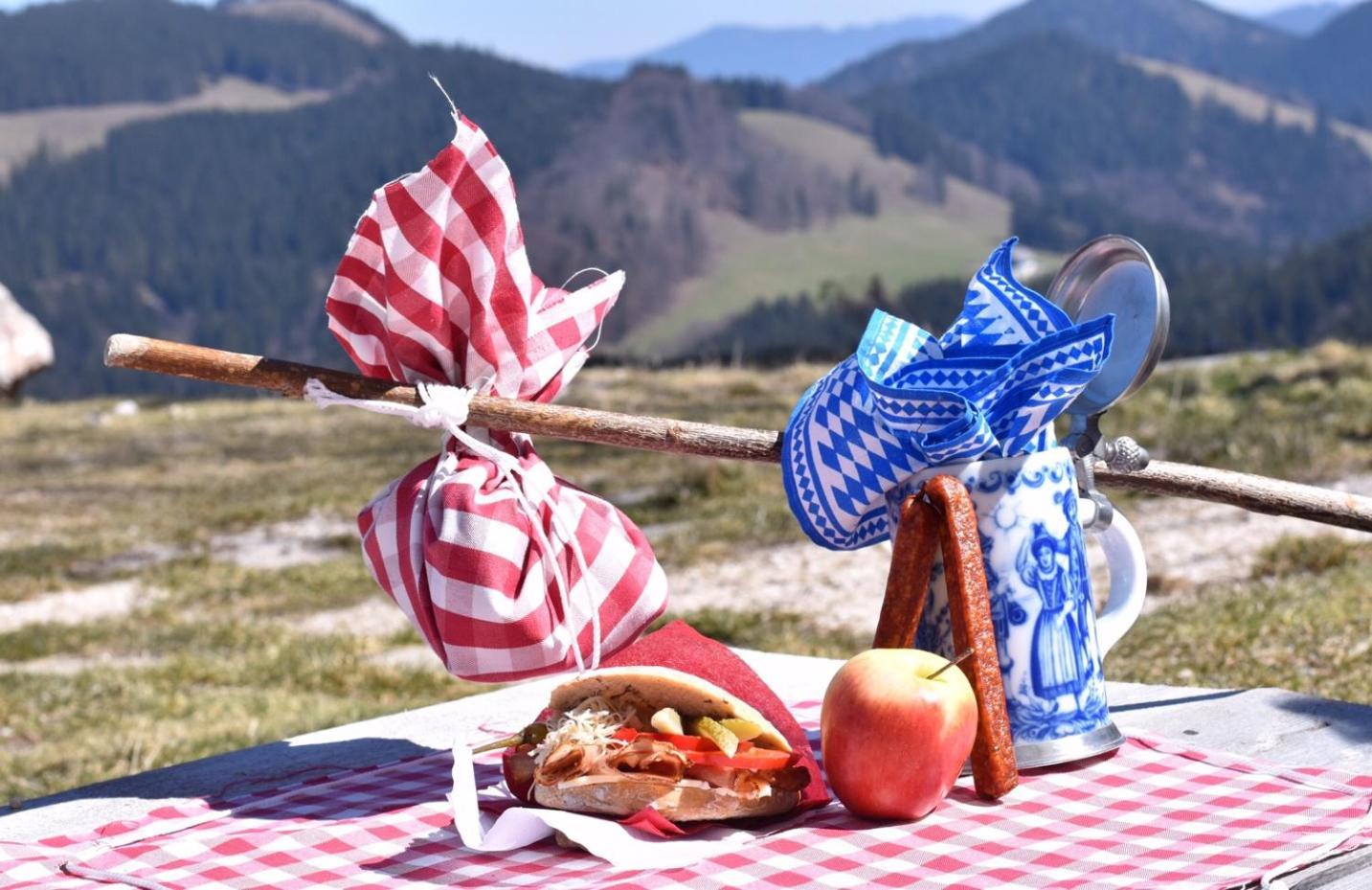 Bruendling-Alm Berggasthof Auf 1167M Auf Dem Hochfelln Hotel Берген Екстериор снимка